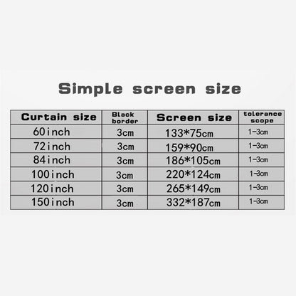 Simple Projector Screen 16:9