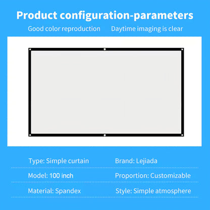 Simple Projector Screen 16:9