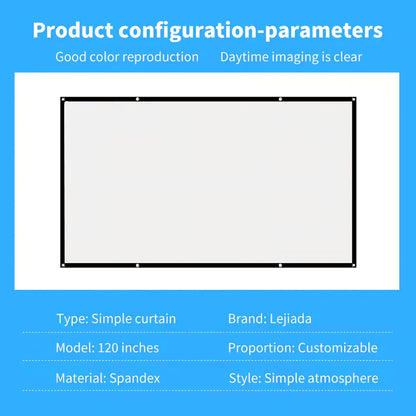 Simple Projector Screen 16:9